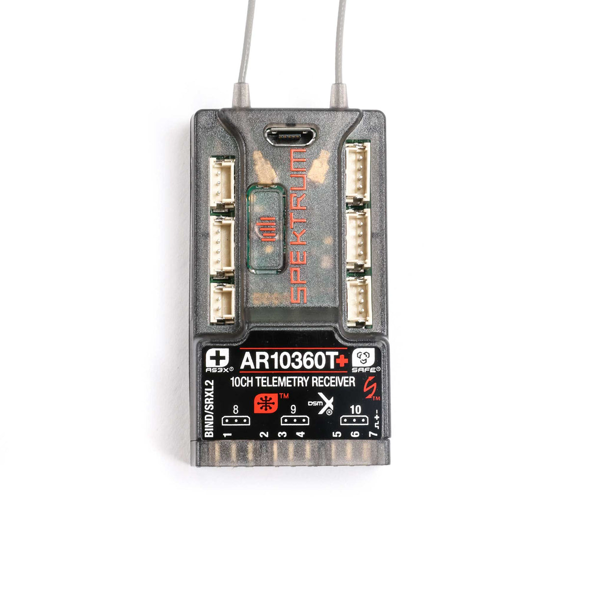 AR10360T+ 10 Channel AS3X+ & SAFE Telemetry Receiver