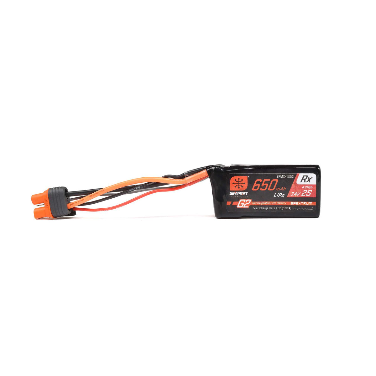 Smart G2 Receiver LiPo 650mAh 2S 15C IC3
