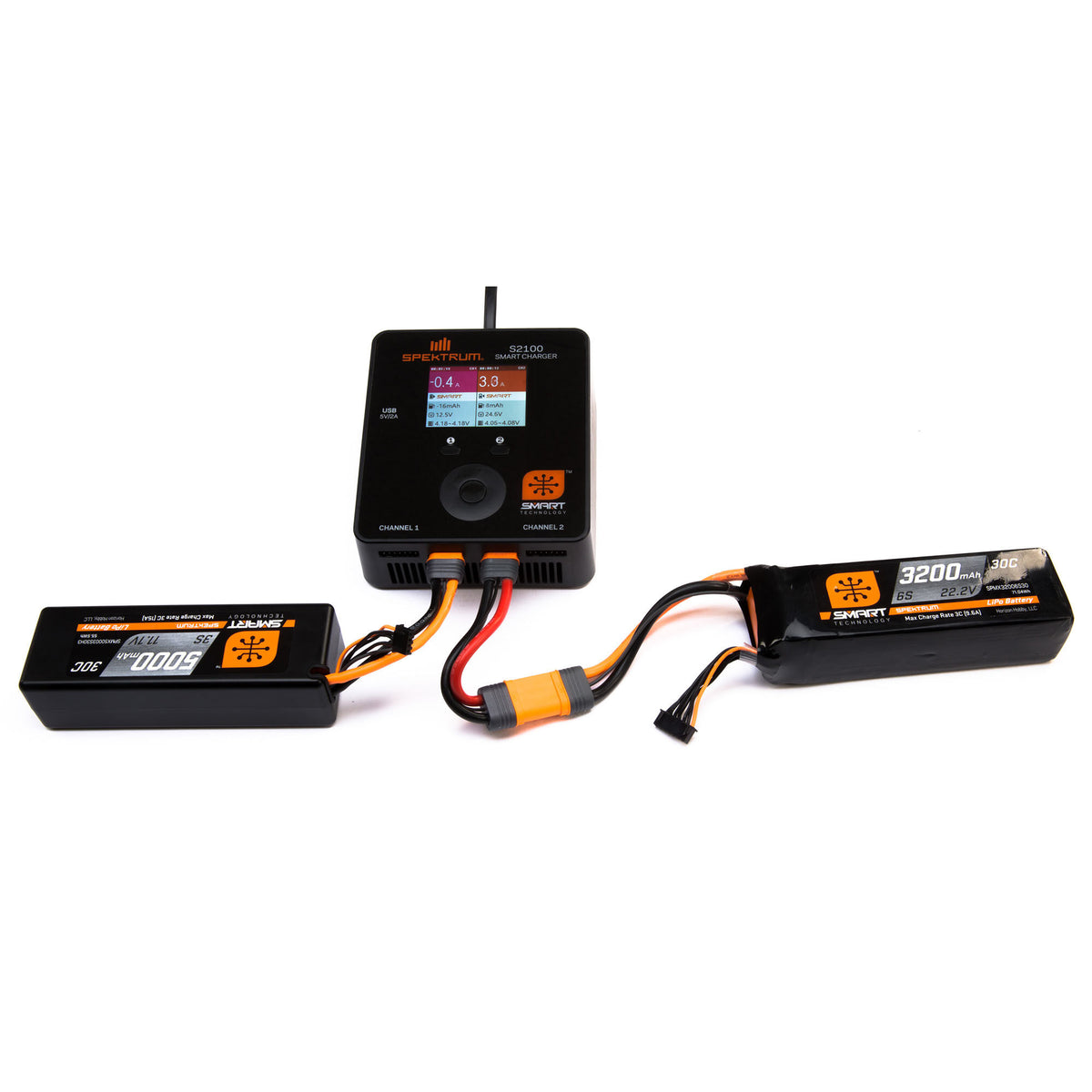 5000mAh 3S 11.1V Smart LiPo 30C Hardcase; IC5