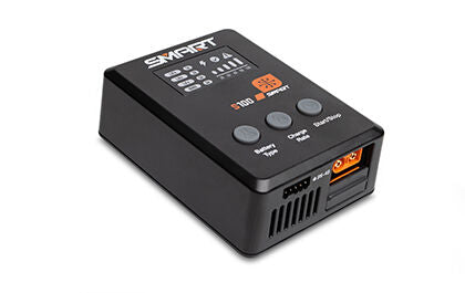 Smart Powerstage Bundle: 1300mAh 3S 30C LiPo Battery (IC2) / S100 Charger / 65W Power Block / Adapter