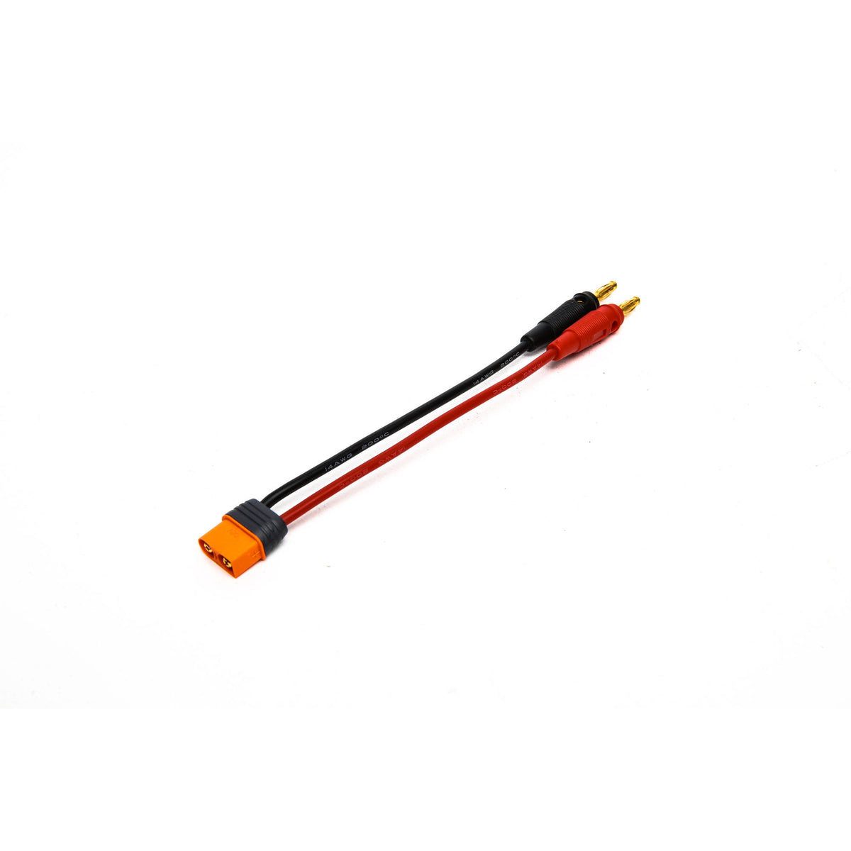 Adapter: IC3 Device / 4mm Male Bullets 6" 13AWG