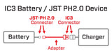 Adapter: IC3 Battery / JST PH-UMX Device