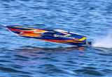 Traxxas Spartan-SR BL TQi TSM Self-Righting - wild remote-controlled boat