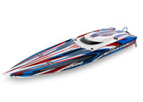 Traxxas Spartan-SR BL TQi TSM Self-Righting - wild remote-controlled boat
