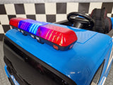 Police car 12V electric car for kids with remote control