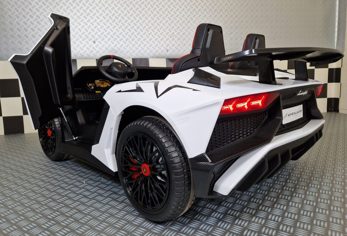 Lamborghini Aventador SV XXL 24V electric car for kids – 2 seats