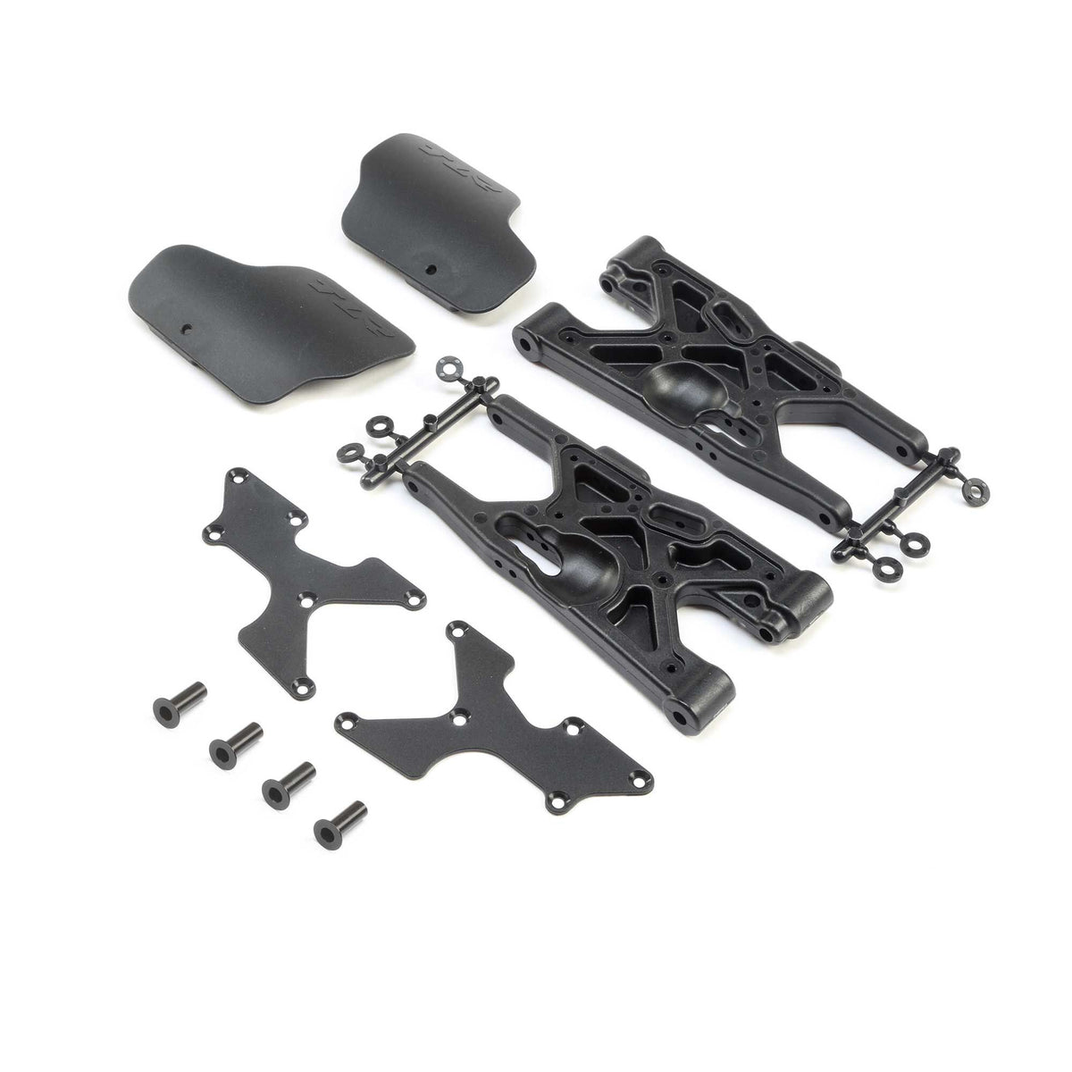 Rear Arms, Inserts, Guards (2): 8X