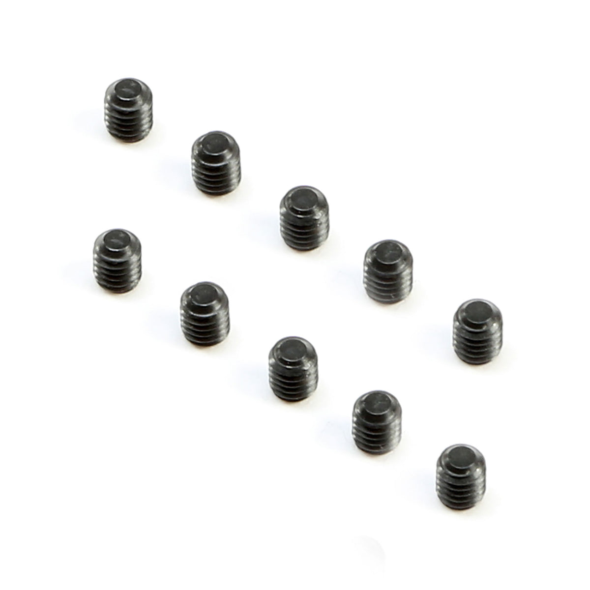 Cup Point Set Screws, M2.5x3mm (10)