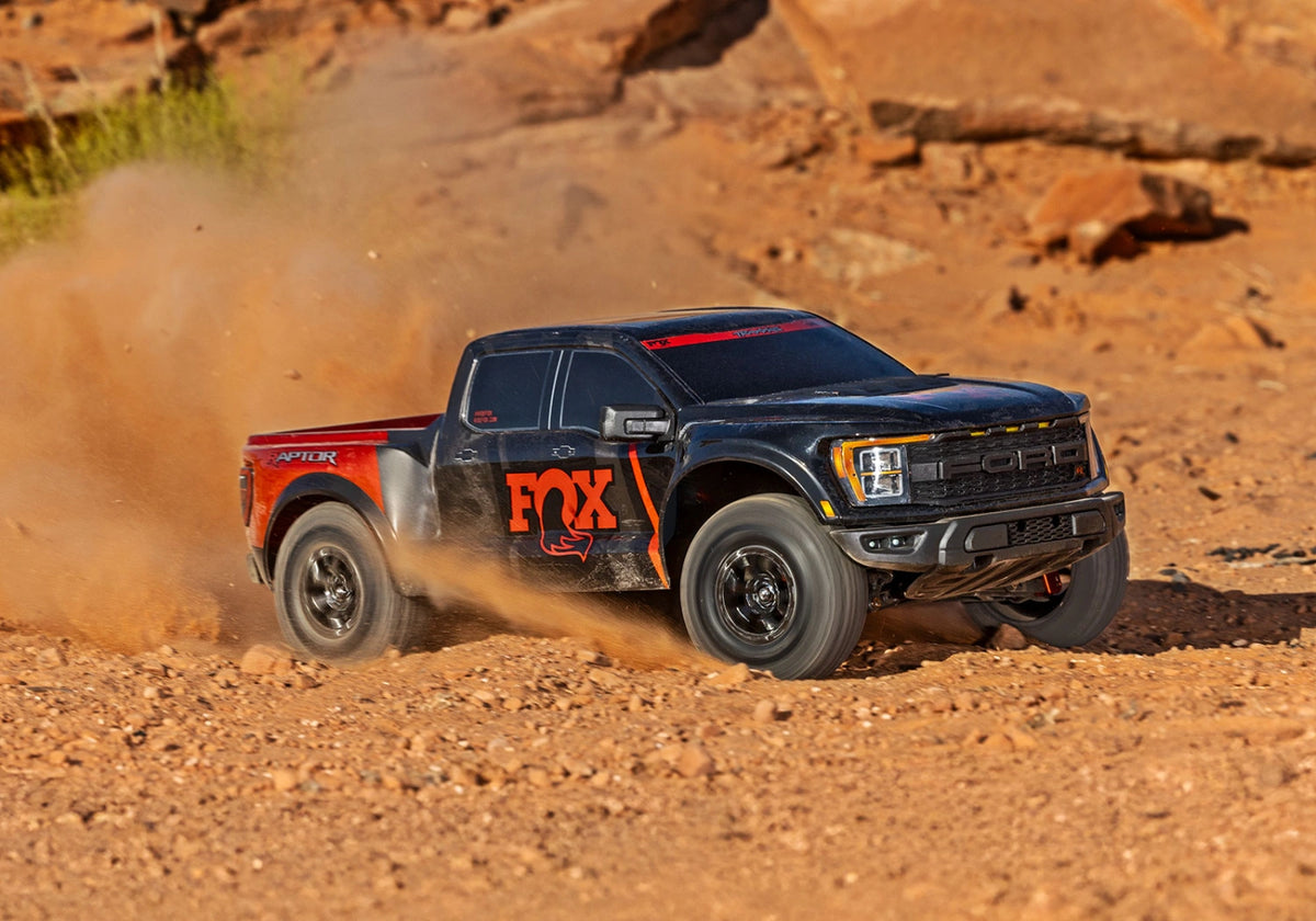 Traxxas 101177-4 Ford F-150 Raptor-R VXL-4s Ultimate 4WD 1/10 RTR TQi LED Fox2