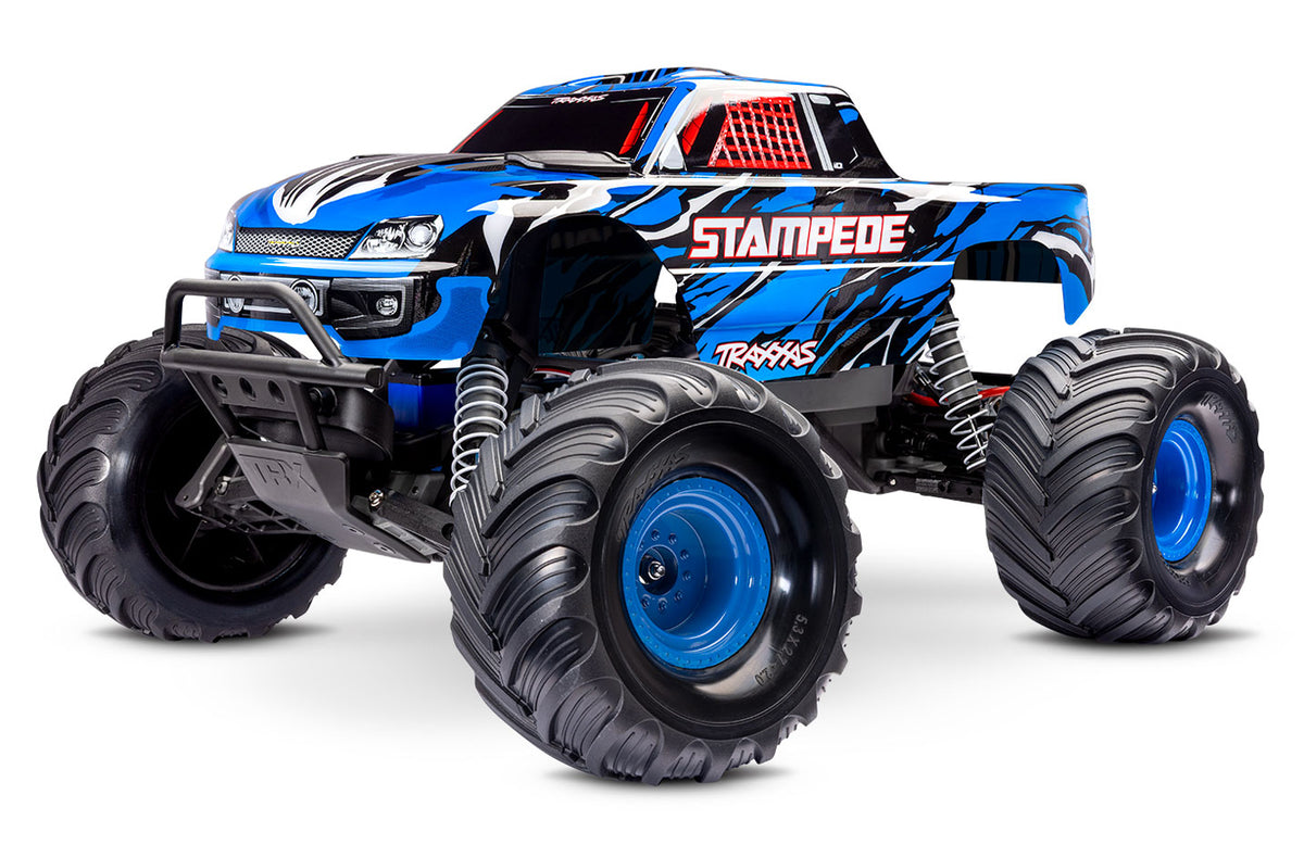 Stampede 2WD 1/10 RTR TQ EHD BlueX USB-C - With Battery/Charger