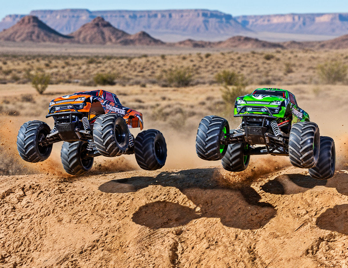 Stampede 2WD 1/10 RTR TQ EHD BlueX USB-C - With Battery/Charger