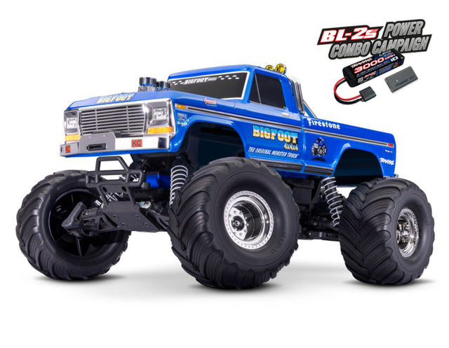 Traxxas BIGFOOT No. 1 BL-2s HD monster truck
