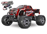 Traxxas 36354-4 Stampede 2WD 1/10 RTR TQ BL-2s HD Rød