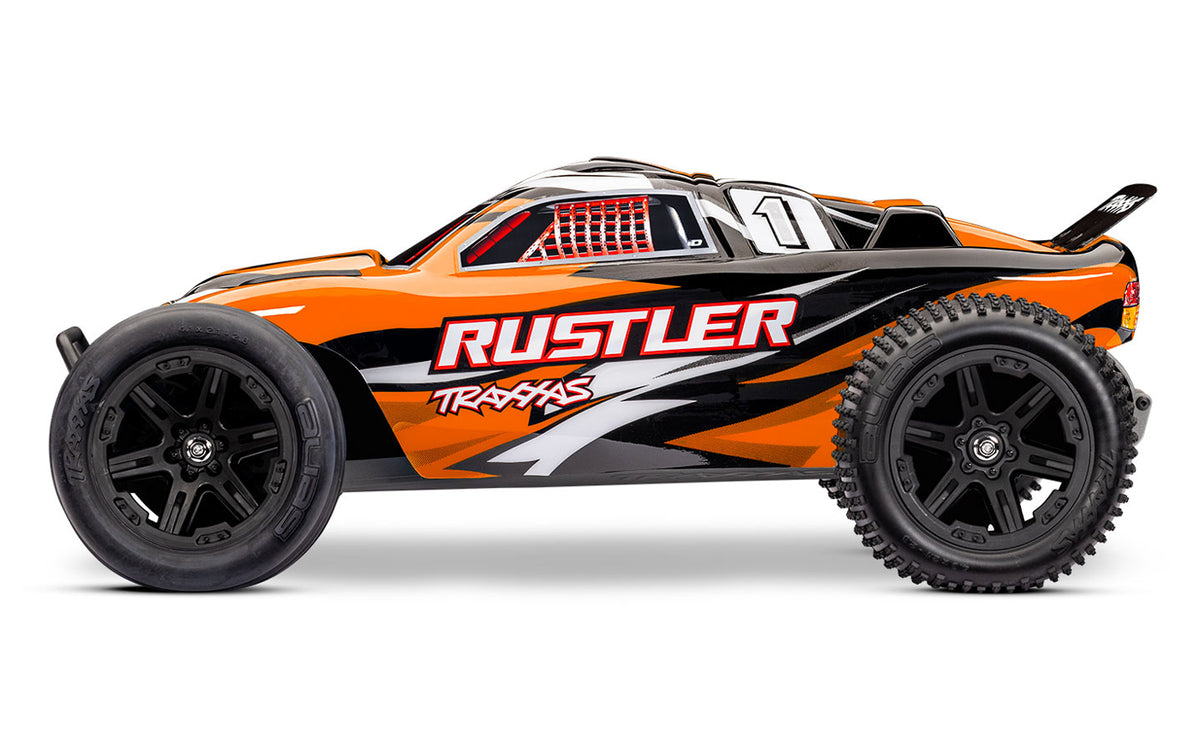 Rustler 2WD 1/10 RTR TQ EHD Blue-X USB-C - With Battery/Charger