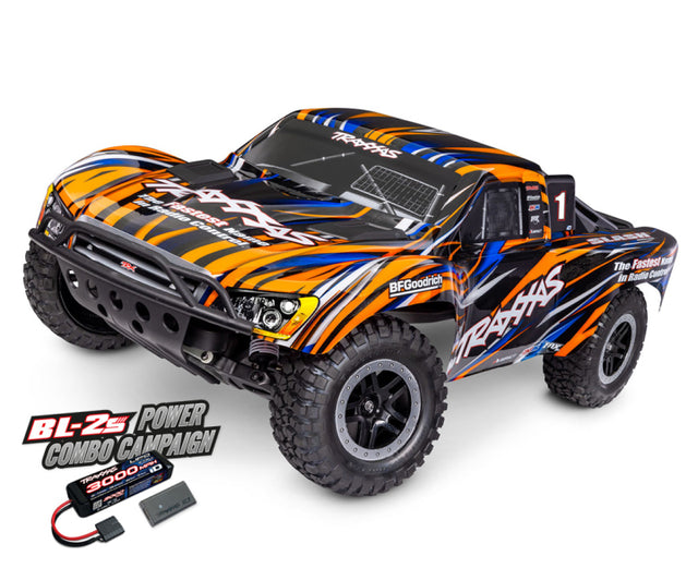 Traxxas Slash 2WD BL-2s EHD Orange