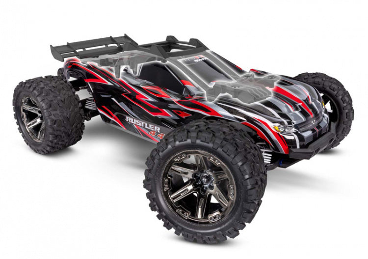 Traxxas 67376-4 Rustler 4x4 VXL 1/10 RTR TQi TSM EHD