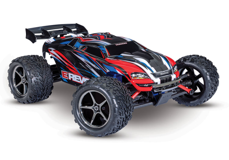 E-Revo 1/16 4WD RTR - Rød/Blå