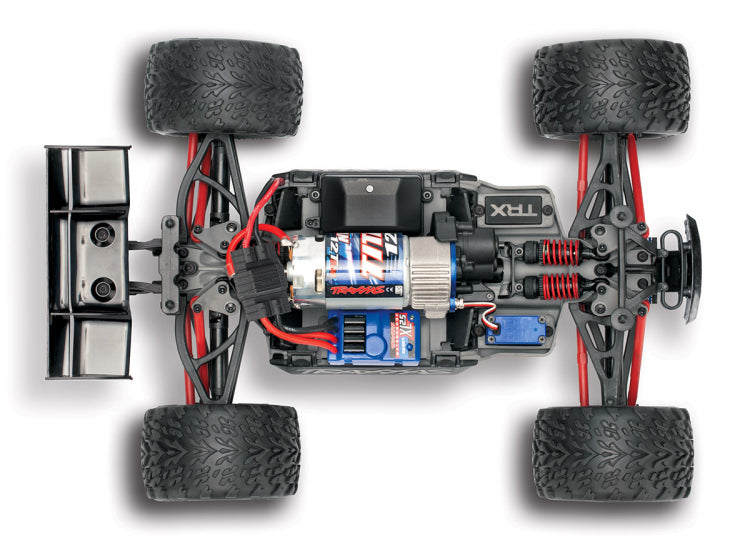 E-Revo 1/16 4WD RTR - Rød/Blå