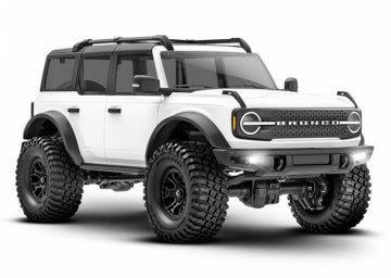 Traxxas 97074-1 TRX-4M 1/18 Ford Bronco Crawler A51 RTR - 2s LiPo/USB Charger Hvid