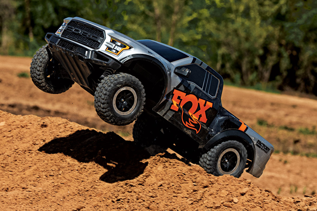 Traxxas 58394-4-FOX Ford F-150 Raptor 2WD BL-2s 1/10 RTR TQ EHD FOX