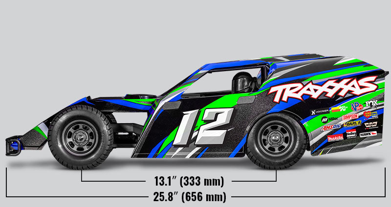 Traxxas 104354-74 Slash Mudboss 1/10 RTR TQ BL-2s