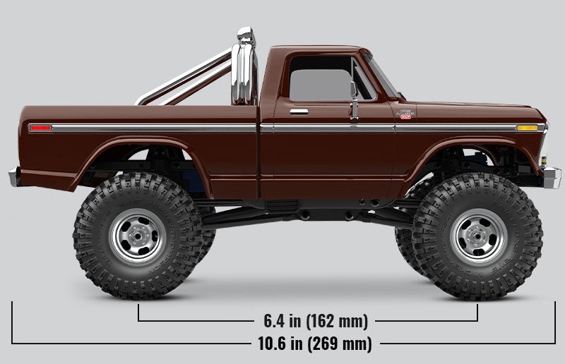 Traxxas 97044-1 TRX-4M Ford F-150 High Trail RTR - 2S LiPo/USB Charger