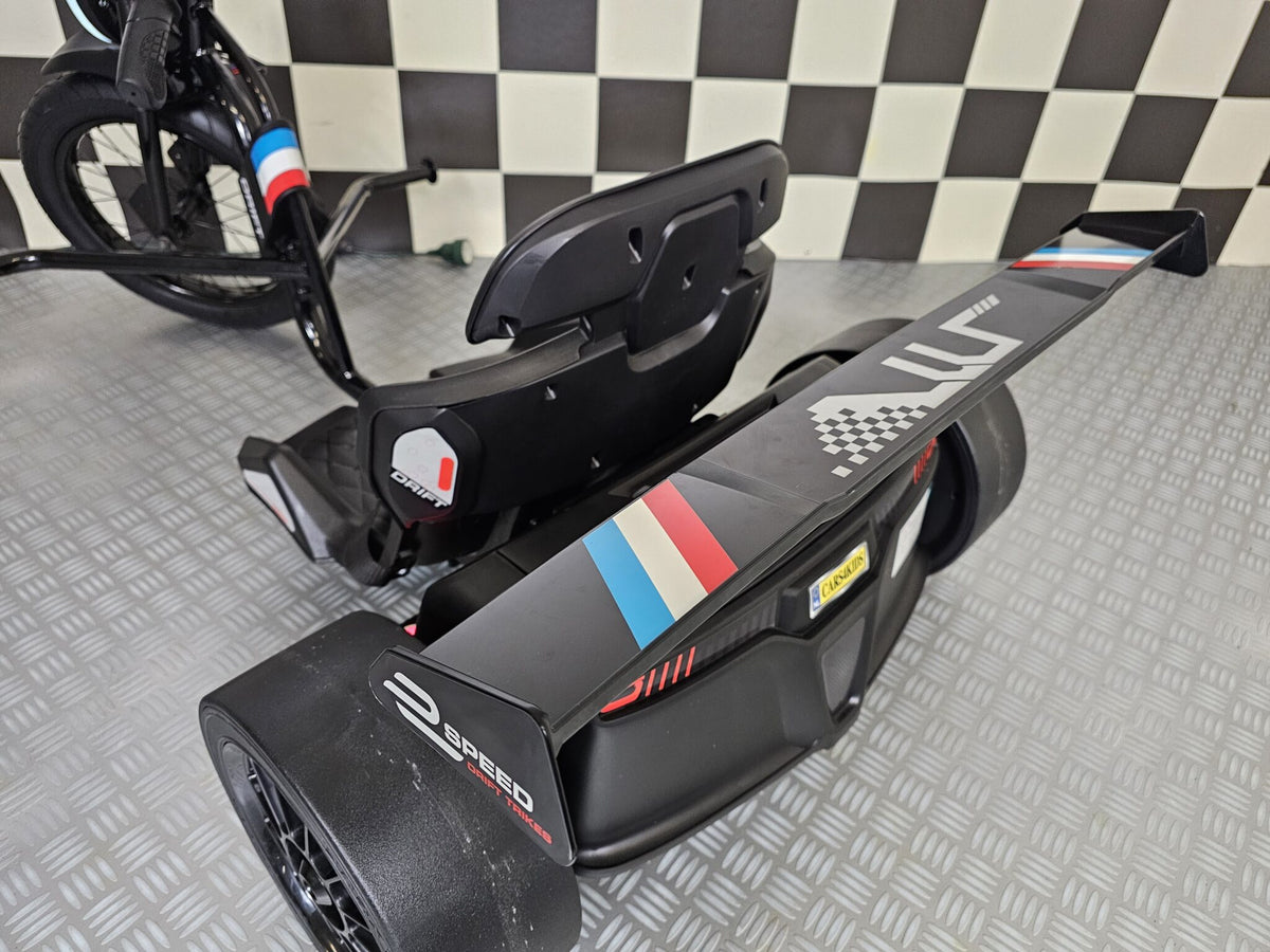 Electric three-wheel motorbike 24V for kids – black