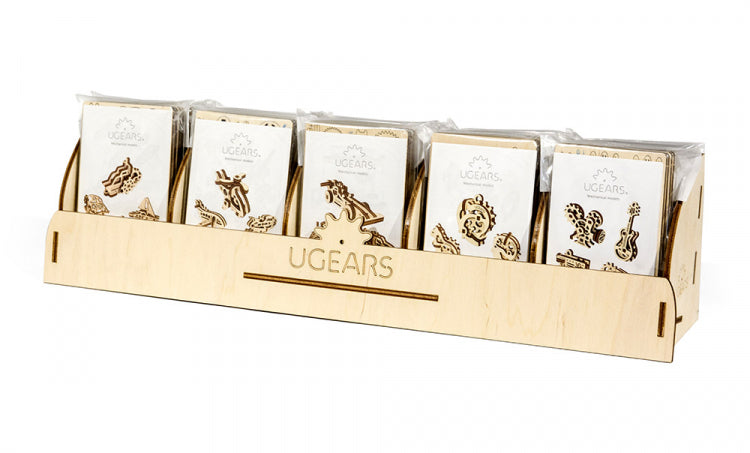 Ugears Disk Fidgets display stand (15 pcs.)