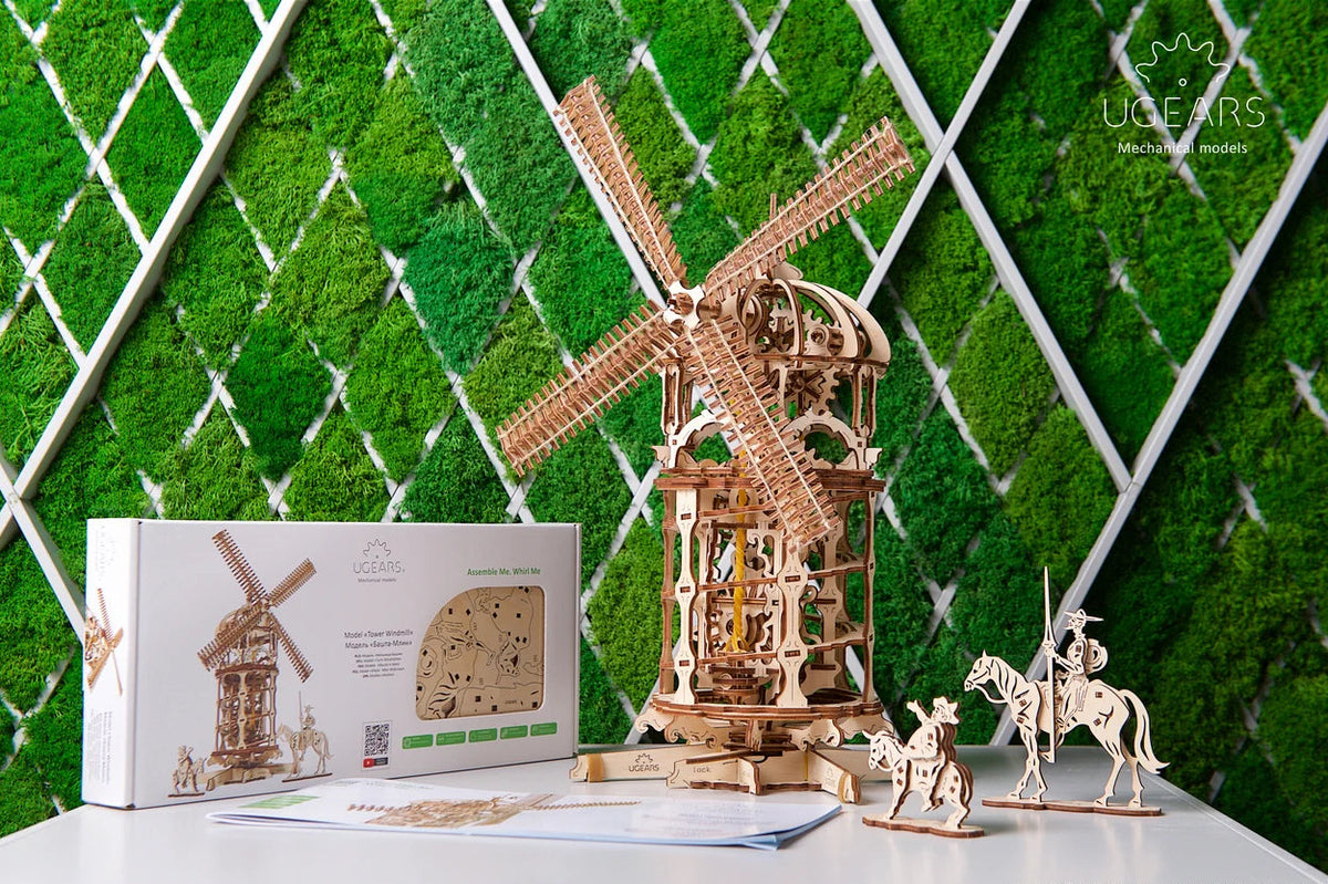 Ugears Old-fashioned Windmill