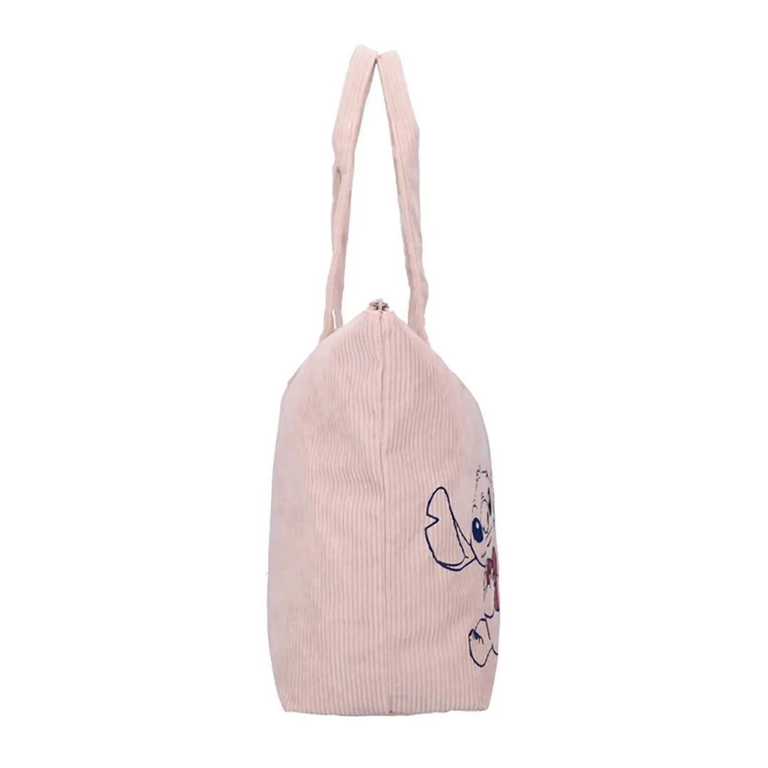 Textured Tote Bag – Lilo & Stitch