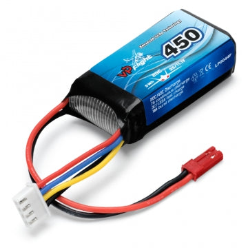 Vapex LP0044F - Li-Po Battery 3S 11,1V 450mAh 20C BEC-Connector