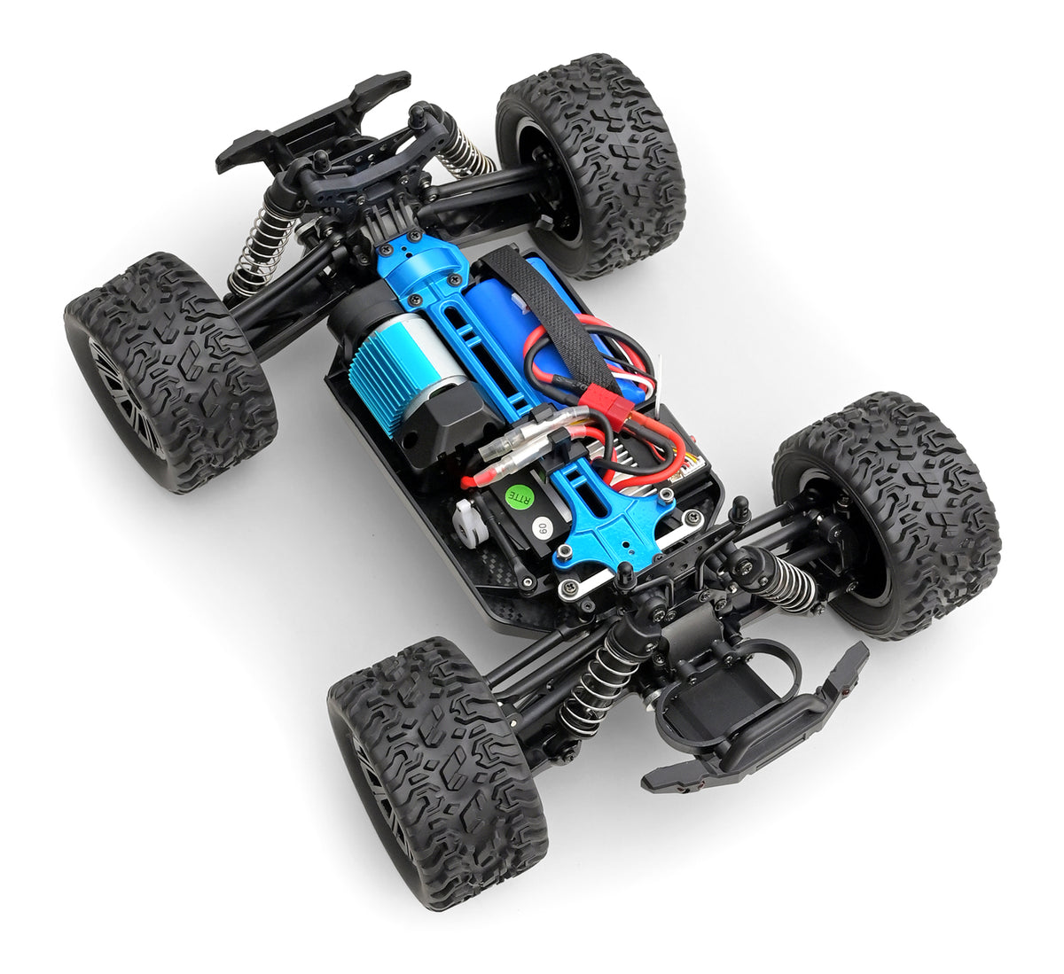 WL 164018 4WD Monster Truck 1/16 RTR Svart