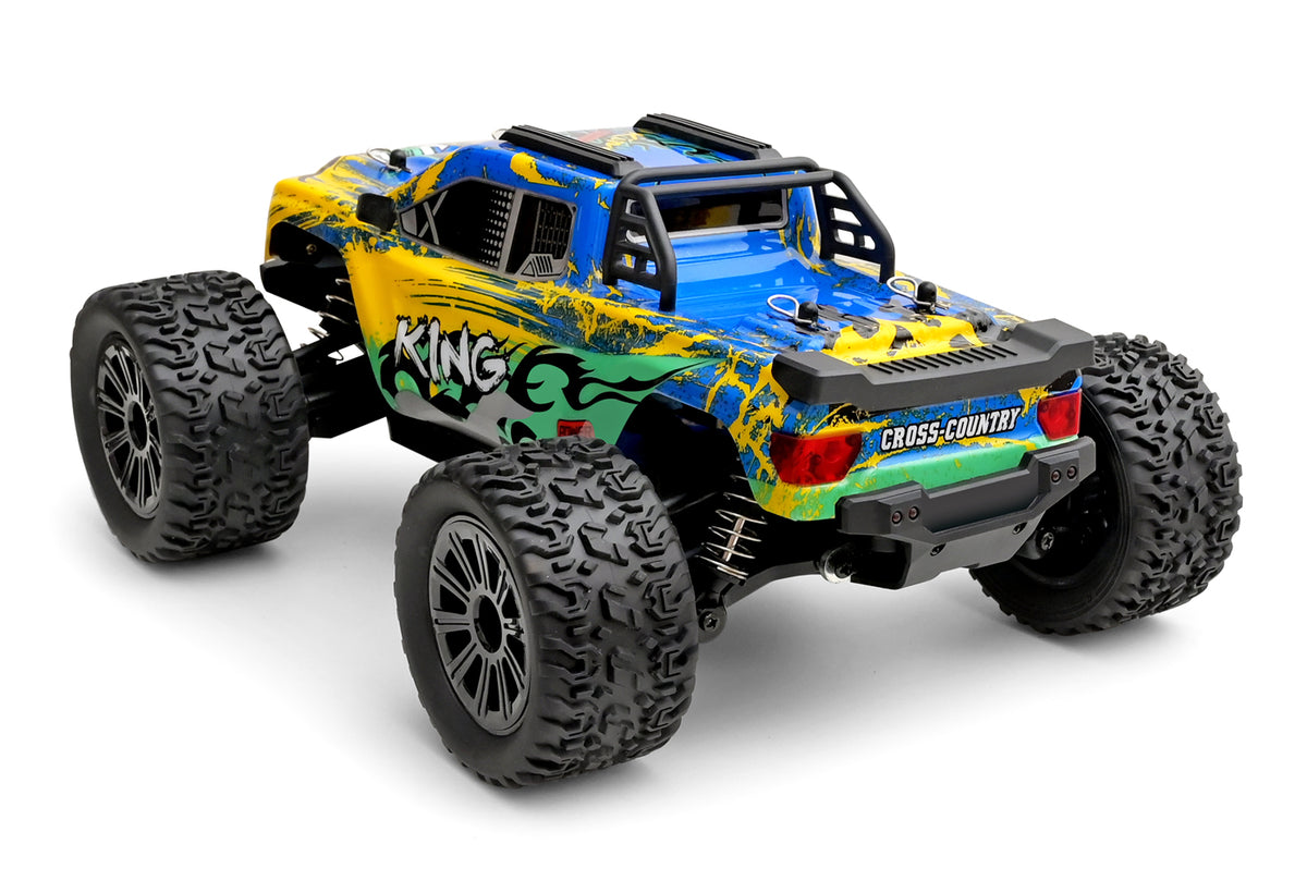 WL 164018 4WD Monster Truck 1/16 RTR Svart