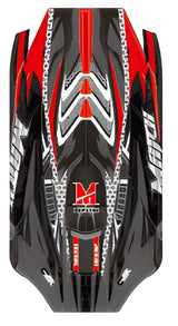Bodyshell &amp; Wing Black/Red