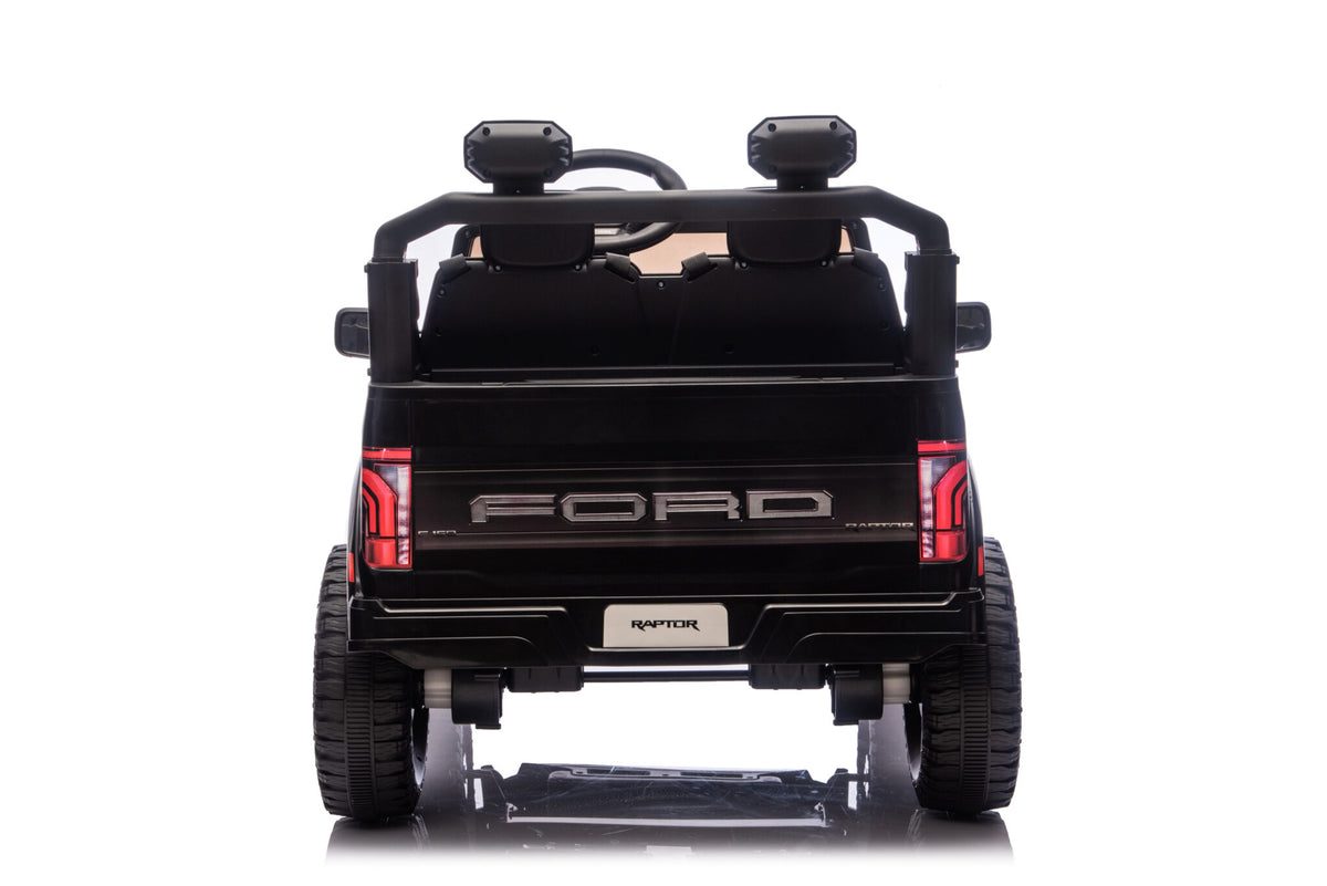 Ford Raptor 24V electric car for kids – 2 seats, black