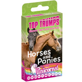 Winning Moves Top Trumps - Horses &amp; Unicorn Cards Standard Tuck Box Multillingual