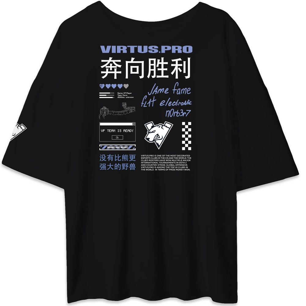 Shanghai Major 2024 Limited Edition oversize t-shirt black, S/M