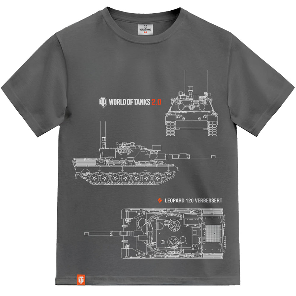 Wargaming, World of Tanks 2.0 Limited Edition T-shirt grey, M