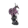Purple Dragon Blade Sword Gothic Fantasy Letter Opener