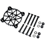 Aluminium safety mesh V2 for 40mm fan - black
