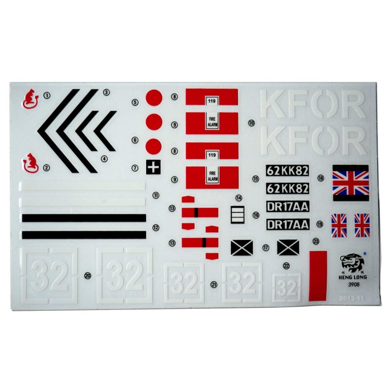 Decals Challenger 2