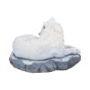 Guardian of the North Wolf Figurine by Lisa Parker Snowy Wolf Ornament – billede 8
