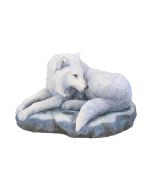 Guidance Ornament Wolf and Pup Figurine by Lisa Parker