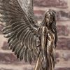 Large Anne Stokes Spirit Guide Bronze Ornament 43cm – billede 7
