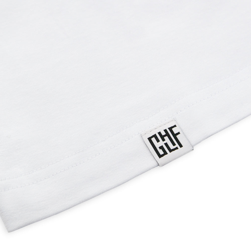 FragON - Holografic Logo Unisex T-shirt White, L