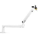 FIFINE BM88 Steady Full Metal High End Boom Arm Stand, White