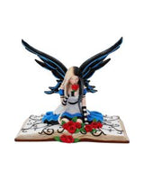 Wonderland Fairies Queen of Hearts Red Card Figurine