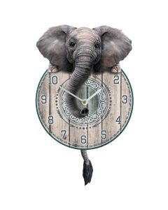 Kitten Tickin' Cat Pendulum Clock
