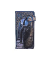 Nemesis Now Lisa Parker Witching Hour Cat Witch Purse Black 18.5cm