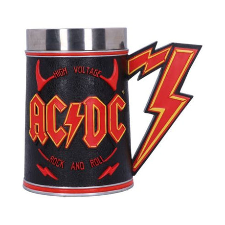 AC/DC High Voltage Rock and Roll Tankard Lighting Horns Mug – billede 5